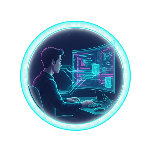 Abstract coding illustration